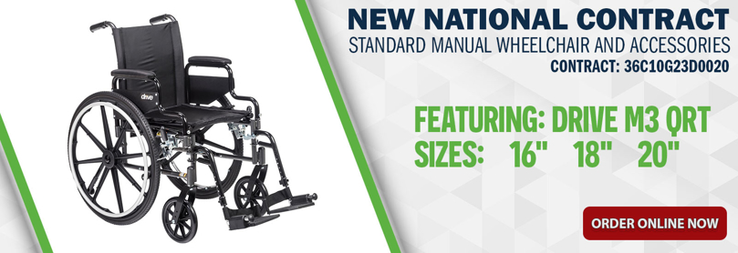 Pisces Awarded 3rd National Award - A $39 Million National Contract for Standard Manual Wheelchairs & Accessories